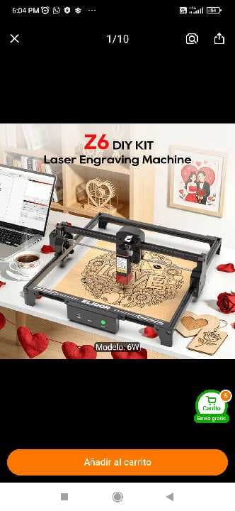 Impresora laser ELIDOR Z6 6w