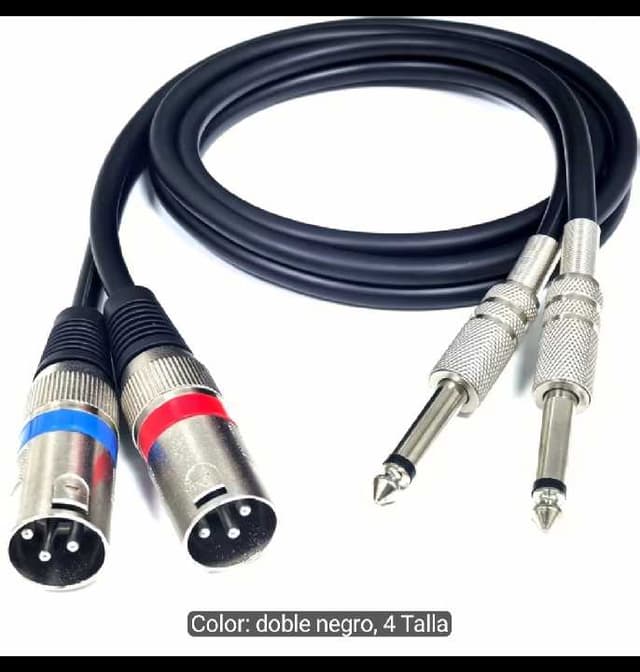 Cable doble de 6mm