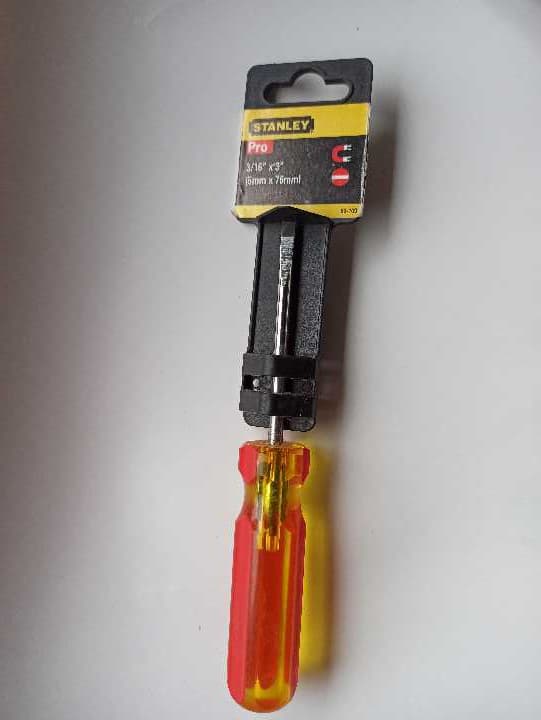 Destornillador Stanley pro 3/16"