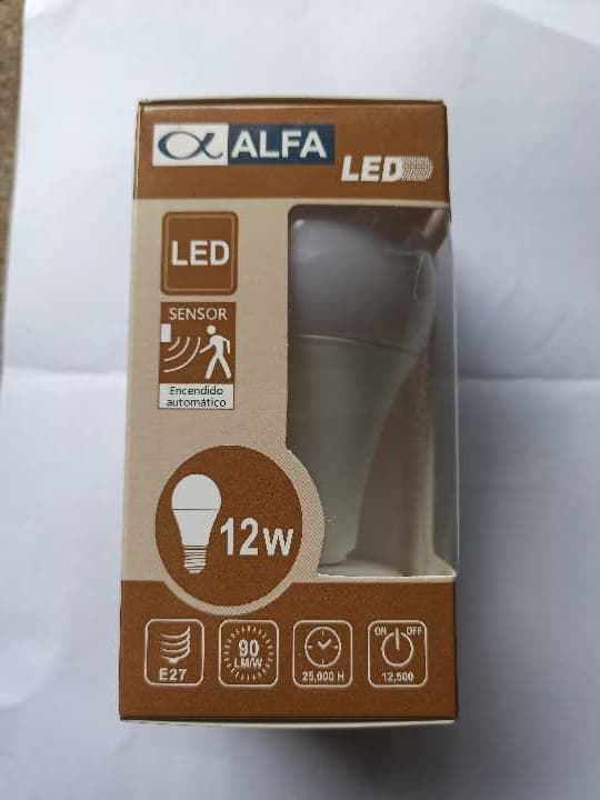 Foco sensor de 12w alfa