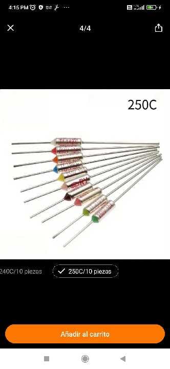 Fusible termico unida
