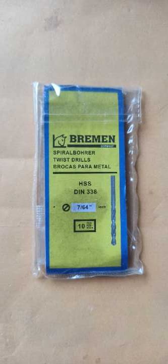 Pack de Brocas 7/32 de 10 brocas