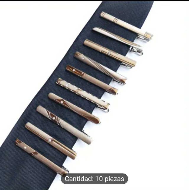 Clip de corbata unida