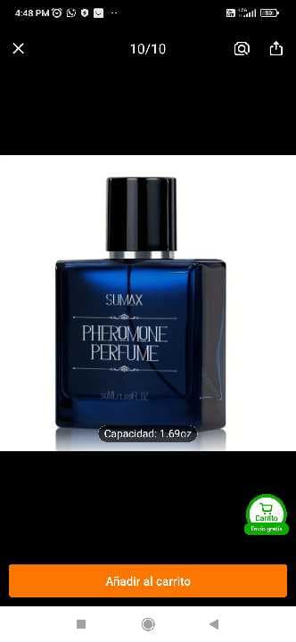 Perfume feromonas fragancia durader homb