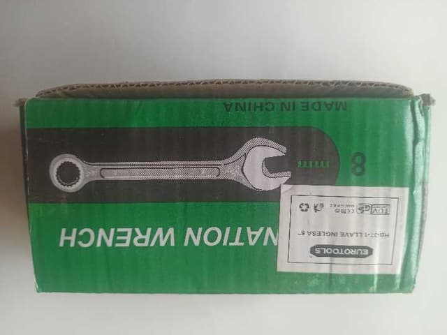 Llave mixta de 8mm unida