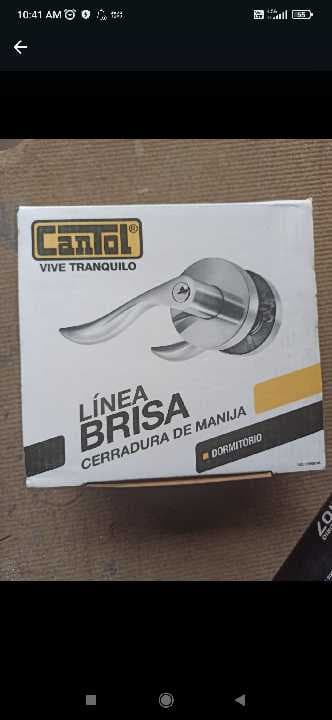 Chapa con manija cantol