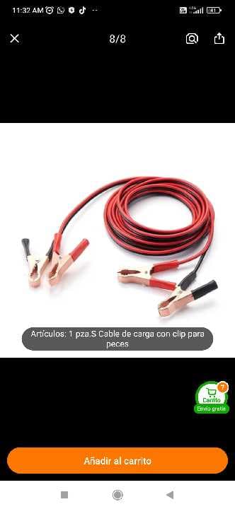 Cables de arrannque de emergencia