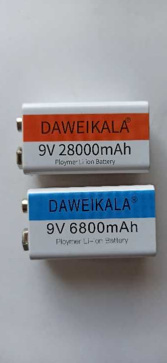 Bateria recargable usb 9V 28,000 mAh