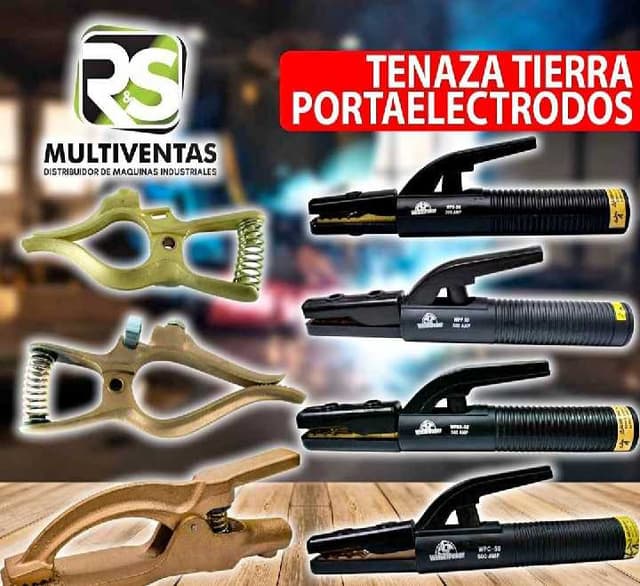 Tenaza para electrodo