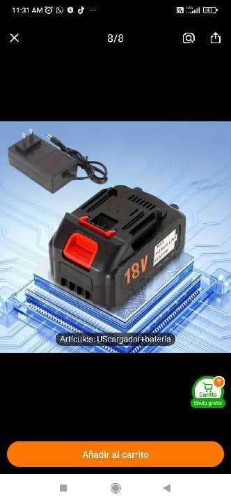 Bateria de 18V 6Ah