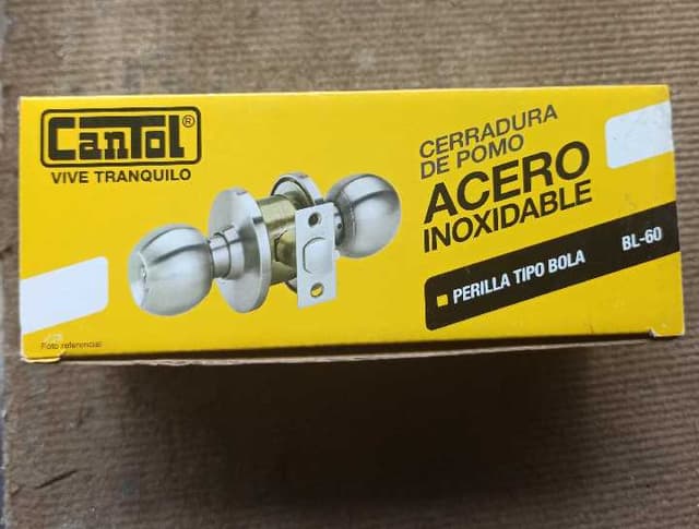Cerradura Cantol acero inoxidable