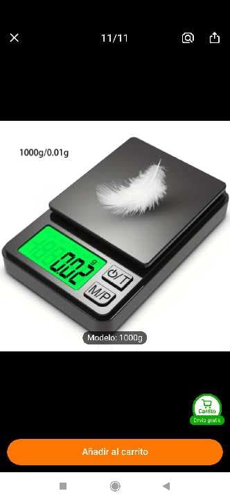Valanza digital de bolsillo 1g max100g