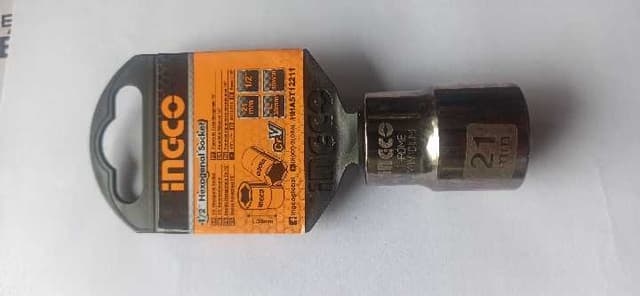 Dado exagonal de 15mmx1/2" Ingo