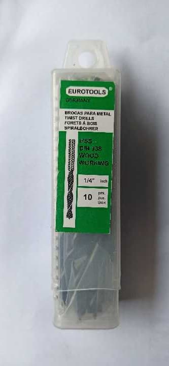 Broca para madera 1/4"