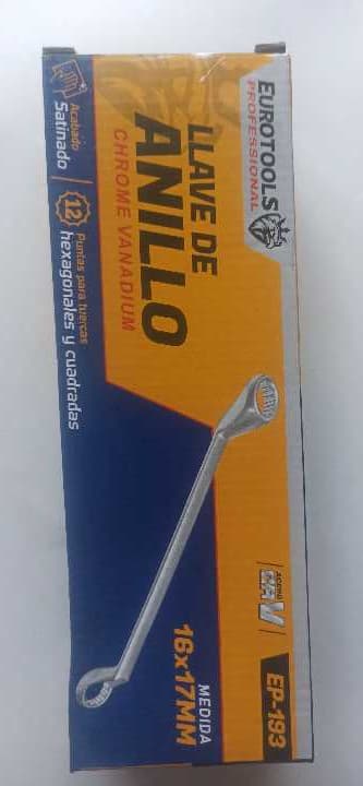 Llave de anillo 20x22 mm unidad