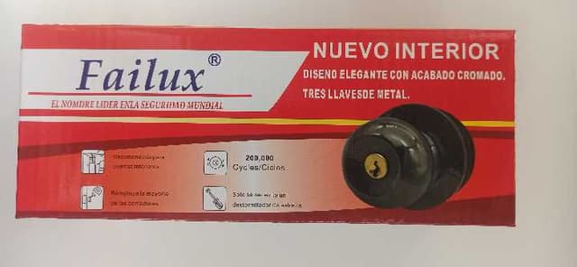 Chapa bola Failux negro grafito