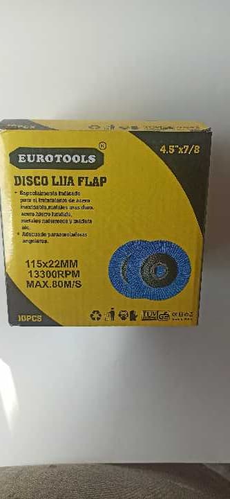 Disco polifan 4.5" lija # 40, 60y 80