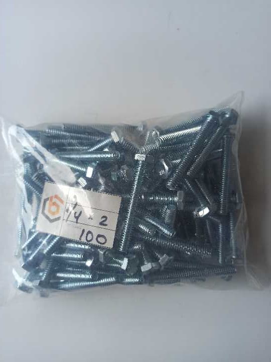 Perno de 1/4x2" unida