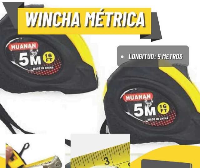 Wincha de 5 m