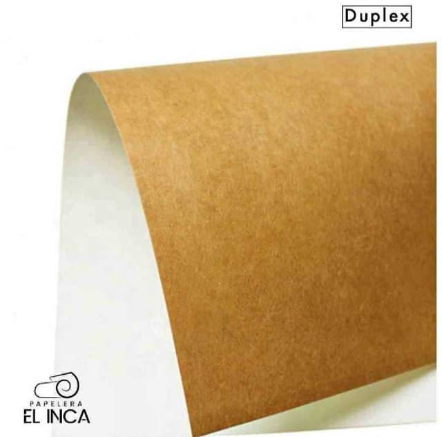 Cartón duplex